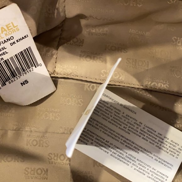 Michael Kors Satchel- Kaki - Large - Picture 7 of 11